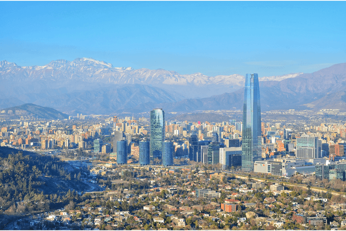 View of Santiago de Chile