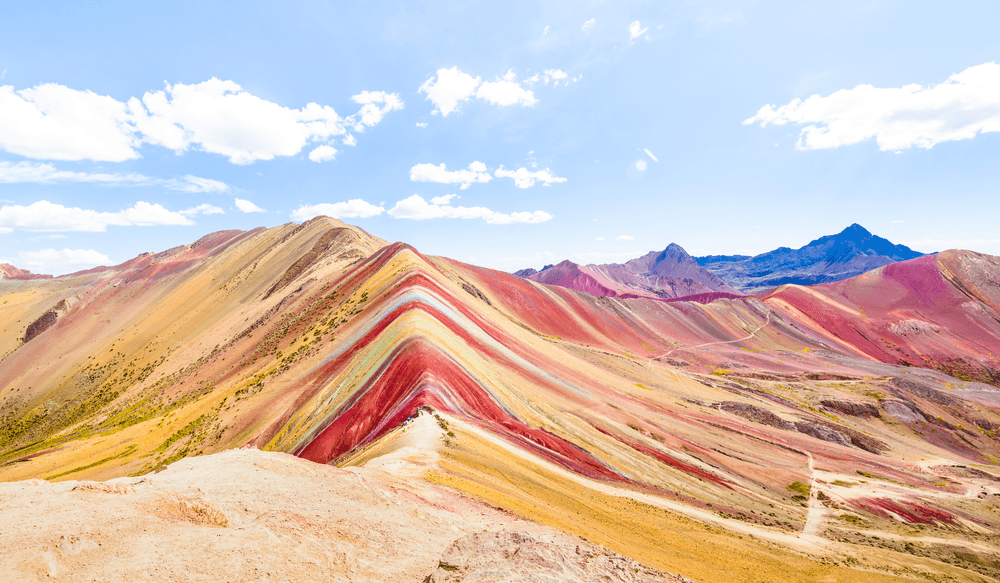 rainbow mountains peru