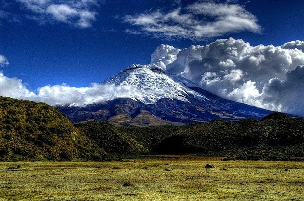 Vue sur le Cotopaxi