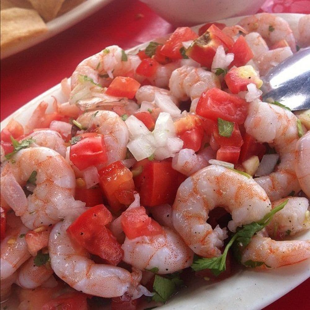 ceviche de crevettes