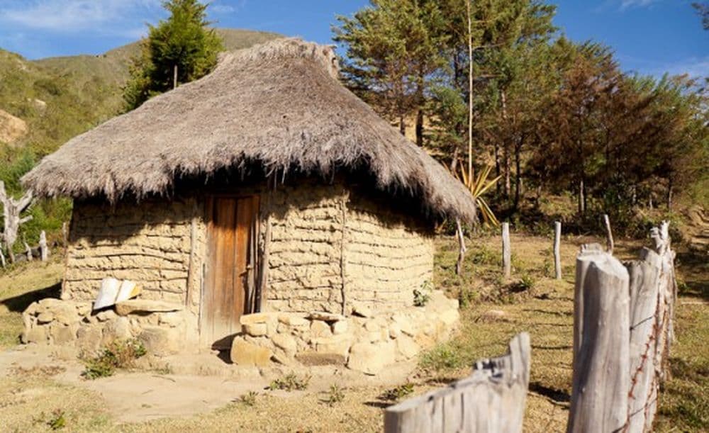 Typical house in Nabusimake, Colombia