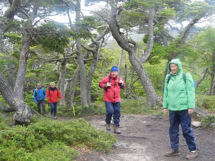 Heute wandern wir am Vormittag