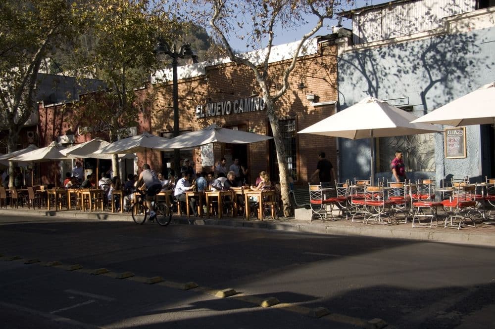 Sites touristiques de Santiago du Chili : Barrio Bellavista. Source : Flickr.