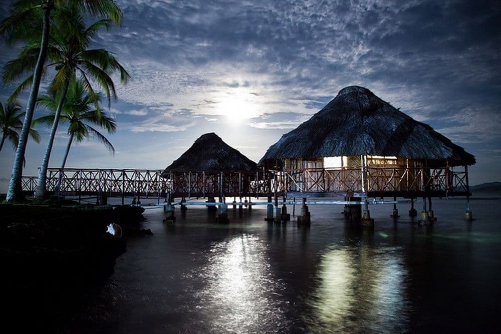 habitation paradisiaque sur les îles San Blas
