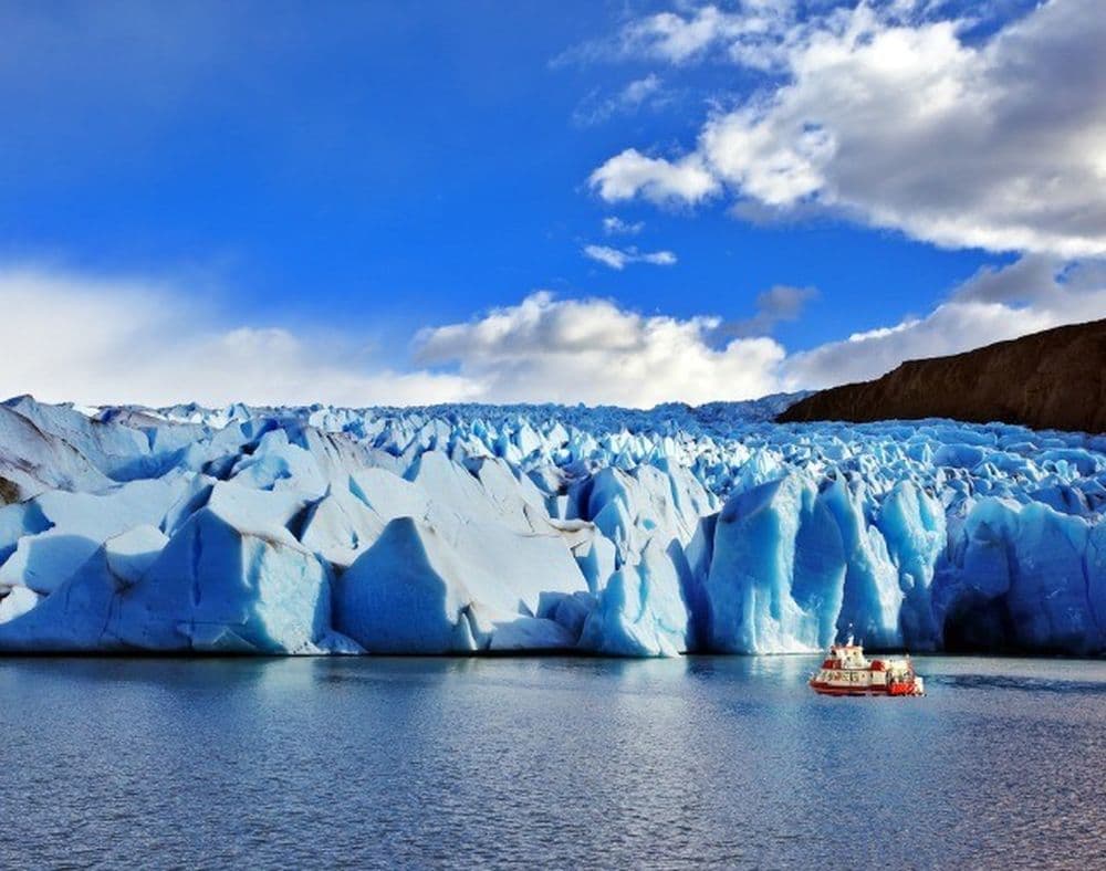L'impressionnant glacier Grey