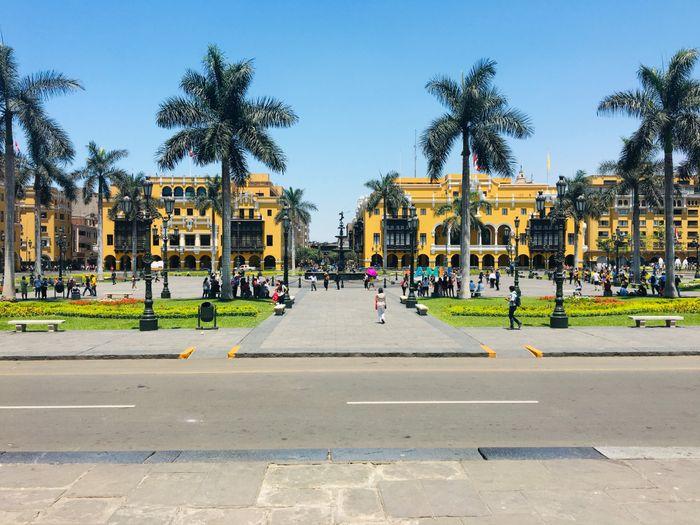 plaza de armas Lima