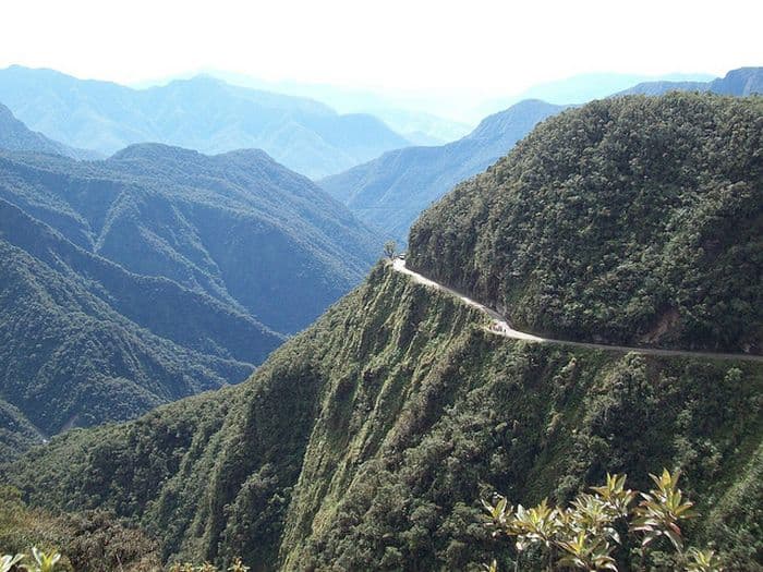 Ruta de la muerte Bolivia