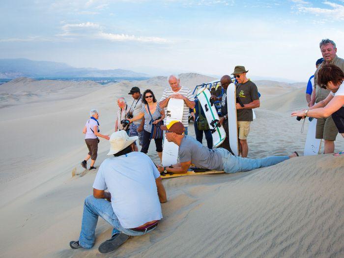 desert huacachina peru sand sandboarding vivideo 103 - Huacachina, Peru
