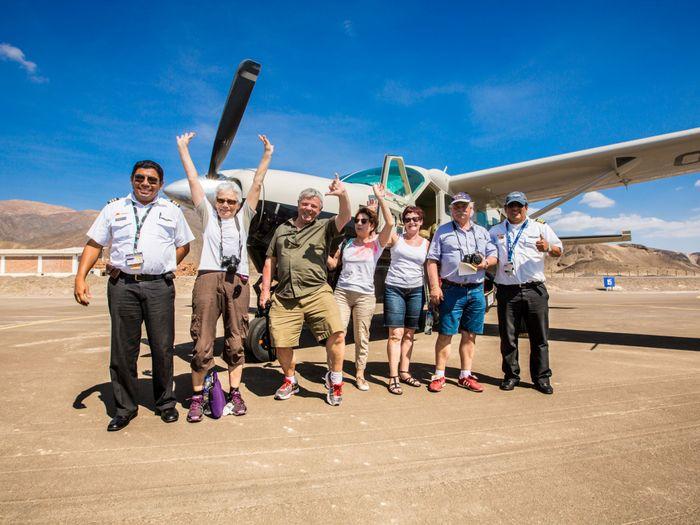 nasca nazca peru plane vivideo 140 - Flight over the Nazca Lines, Peru