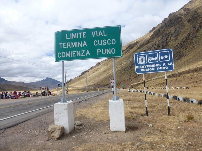 En route pour Puno.