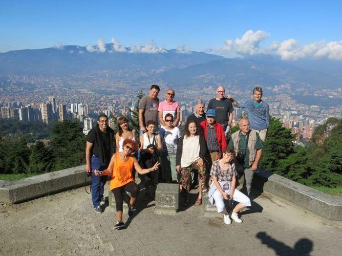 sur les hauteurs de Medellin