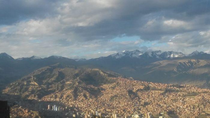 Photo panoramique de La Paz,de