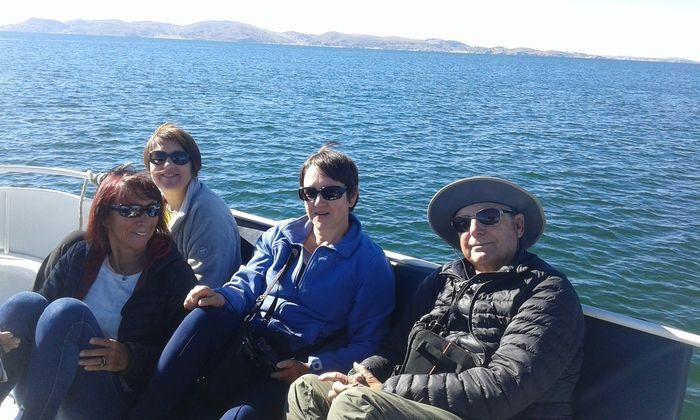 Bain de soleil au lac Titikaka