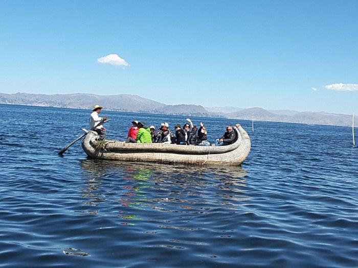 Navigation sur le lac Titicaca