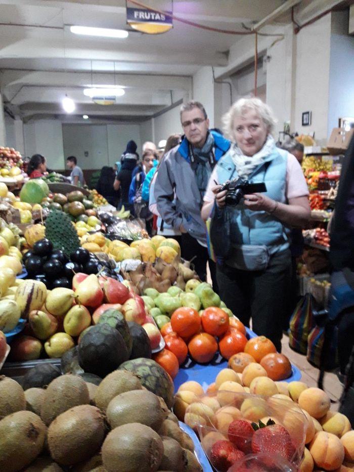 La visite du marché de Cuenca