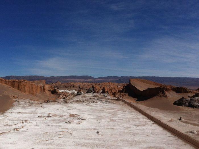 Le désert d'Atacama, la vallée