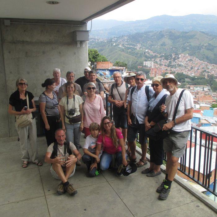 Pour la visite de Medellín, no