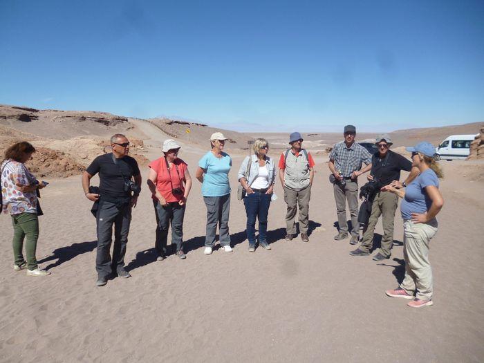 Dans le désert d'Atacama.