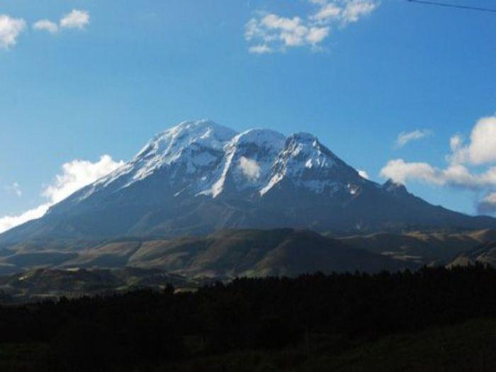 Volcan Chimborazo 6310 m.