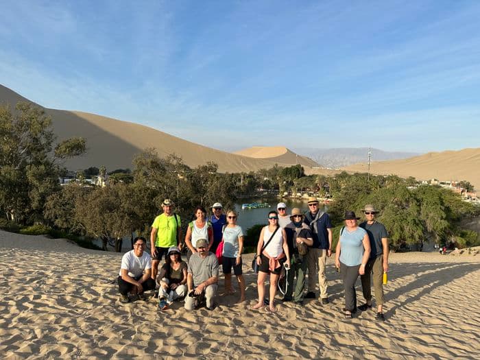 Aussicht aus der Oasis Huacachina