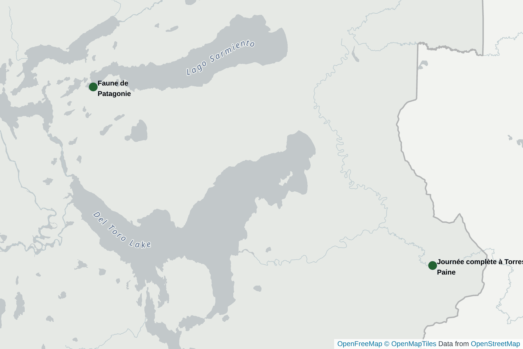 Carte de Rhea (Nandu)